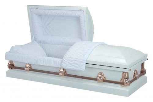 Apollo White Casket