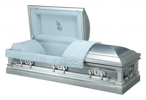 Blue Rise Casket