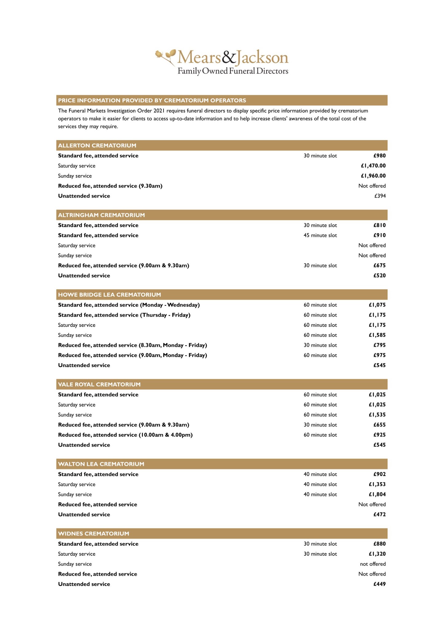 m-j-cma-standardised-price-list-2024-crem-prices