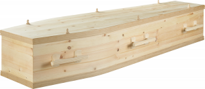 Solid Pine Coffin