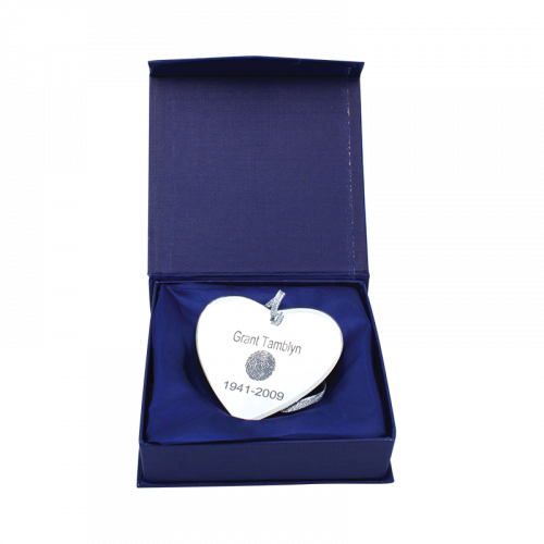 Mirror Heart Ornament