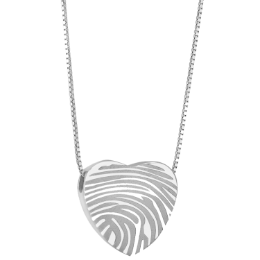Slider Heart Cremation Pendant