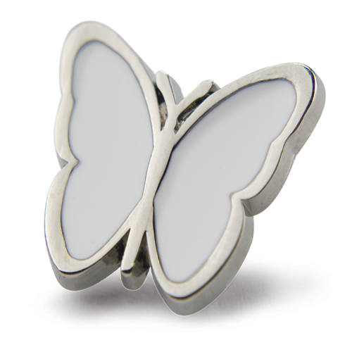 White Butterfly Pin