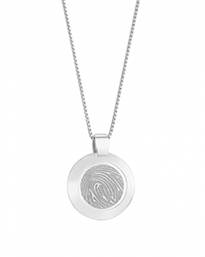 Circle Cremation Pendant