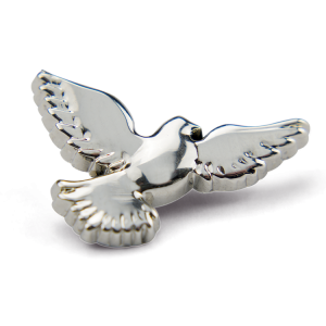 Silver Dove Pin