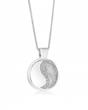 Ying Yang Cremation Pendant