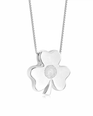 Shamrock Cremation Pendant