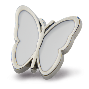 White Butterfly Pin