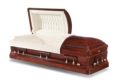 Capital Mahogany Casket