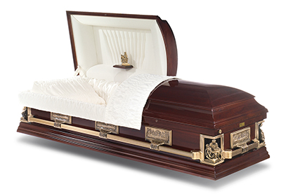 Pieta Poplar Casket