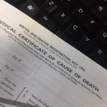What to do when someone dies
